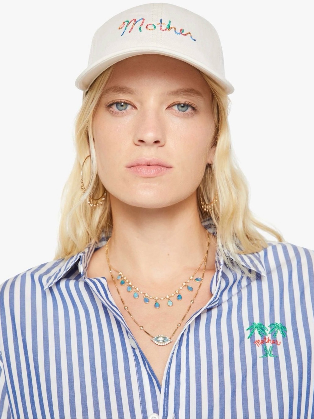 MOTHER Off Baseball Hat NWT Over The Rainbow